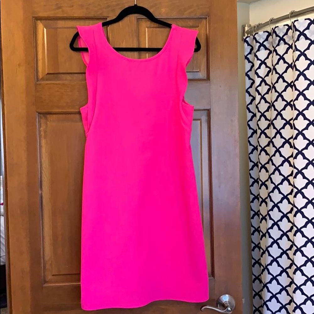 NWT Francesca’s Hot Pink Summer Dress - L